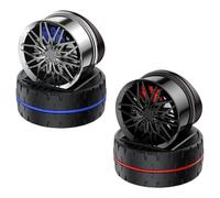 Shurzzesj Car Solar Aromatherapy Diffuser | Wheel Air Freshener For Car - Rotatable Solar Car Air Freshener, Wheel Air Fresheners for Car Interior Decoration Accessories