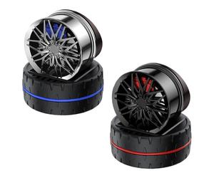 Shurzzesj Car Solar Aromatherapy Diffuser | Wheel Air Freshener For Car - Rotatable Solar Car Air Freshener, Wheel Air Fresheners for Car Interior Decoration Accessories