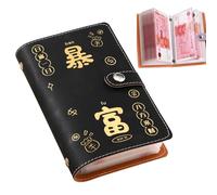 Shurzzesj Cash Saving Book,Large Capacity Expense Budget Sheets 2025 | 50 Sheets Multiple Compartments Booklet Cash Organize Tool for Planning