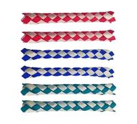 Shurzzesj Chinese Finger Traps,Pet Foraging Accessory - Bird Finger Traps Chewing Toy Colorful for Small Medium Parrots Parakeets Cockatiel