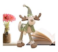 Shurzzesj Christmas Reindeer - Creative Plush Statue | Reindeer Holiday Decoration,for Outdoor Entryway Home Indoor Family Living-Room Holiday Festival Mantle