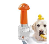 Shurzzesj Dog Shampoo Dispenser - Puppy Kitten Shower Foam Soap Dispenser Electric | Cute Mushroom Shape Grooming Cleansing Tool Single-Handed Use for Small Medium Dog