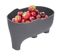Shurzzesj Elephant Shaped Sink Strainer,Multifunctional Dish Drainer | Adorable Elephant Sink Drainer Fits Most Kitchen Sinks, for Draining Fruits, Vegetables,
