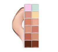 Shurzzesj Face Color Correcting Palette - Face Contour Color Corrector Makeup Palette Cream - Blendable Concealing Makeup for Youth Teens Girls Family Coworerks Friends
