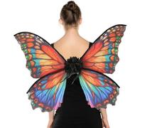 Shurzzesj Fairy Wings for Girls, Fairy Wings for Girls - Butterfly Costume - Fairy Wings for Adults and Girls, Butterfly Costume, Butterfly Wings Cosplay for Halloween