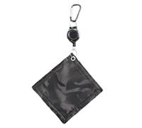 Shurzzesj Golf Ball Cleaning Towel | Portable Golf Bag Towel with Carabiner Clip - Golf Course Exercise Towel, Quickly Sand, Mud, Dirt and Sweat