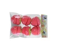 Shurzzesj Hair Curler Sponge | Heatless Hair Roller Overnight - Sleeping Curling Sponge Tool for Women Girls, Set of 6 Portable Soft Overnight Curlers
