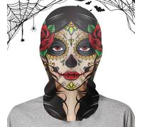 Shurzzesj Halloween Ghost Masque - Scary Masque Realistic Adult Mesh Ghost Masques | Evil Ghost Masque Halloween Adult Mesh Costume for Holiday Props