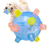 Shurzzesj Jumping Activation Ball For Dogs, Music LED Bouncing Pet Ball Toys, Pet GlowingBouncing Ball Toy, GlowingElastic Balls, Light Up Dog Ball, Flash LED Dog Toy With Light And Music For Pets