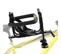 Shurzzesj Kids Cycling Seat Cycling Seat Kids Cycling Seat - Alloy Front Mount Child Seat Black Cycling Seat Comfortable Cycling Seat