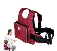 Shurzzesj Kids Motorcycle Harness Safety Belt - Oxford Cloth Kids Safety Harness with Bag - Foldable Kids Safety Harness, Reflective Travel Harness for Kids Aged 1-12, Safe Ride, Travel