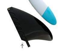 Shurzzesj Long Surfboard Tail Fin Replacement Paddle Board Fins - Surfboard Fins with Flexible Slide Paddle Board Fins - Practical Longboard Fins Fin