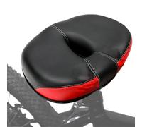 Shurzzesj Noseless Saddle | Mountain Bikes Seat,Water-resistant Anatomic Relief Seat Cushion with Reflector for Hybrid Bikes Mountain Bikes