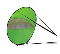 Shurzzesj Paddle Board Sail, Kayak Boat Sail, Clear Window Paddleboard Kayak Sails, Portable Nautical Supplies with Sun Shade for Paddle Board for Yacht