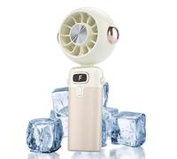 Shurzzesj Personal Fan | Rechargeable Portable Foldable Mini Fan,Folding Ventilator Device Personal Quiet Design for Summer Beach Birthday Camping Desk Baby