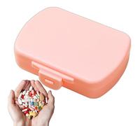 Shurzzesj Pill Box, Pill Box, Pill Box, 6 Compartment Travel Pill Box | Pill Box, Pill Organizer, Portable Pill Box, Vitamin Case for