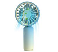 Shurzzesj Portable Fan - Personal Fan Handheld Colorful Handheld Fan Rechargeable | Portable USB Fan, Handheld Electric Fan, Creative Handheld Fan For Indoor, Hot Weather
