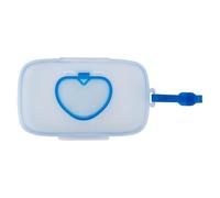 Shurzzesj Refillable Wipes Container - Portable Wet Tissue Dispenser Travel Wipes Case,Wipe Box Dispenser Reusable Wipes Container with Lid for Home Travel