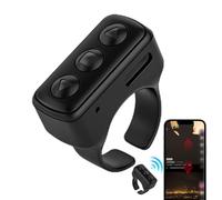 Shurzzesj Scrolling Ring Remote, Page Control Turner, Wireless Controller Video Record Seamless Media Experience Controller For Camera Selfie, Video Record, Music Control