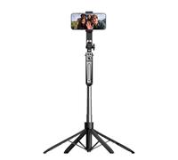 Shurzzesj Selfie Stick Tripod,71 Inch Four-Leg Support Selfie Stick - Content Creator Accessories, Travel Camera Stand, Recording Phone Stand for Phone Camera