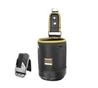 Shurzzesj Small Waist Carpenter Tool Bag | Waterproof Small Tool Bag Woodworking Pouch | Carpenter Waist Pockets, Quick Release Portable Electrician Gear Organizer