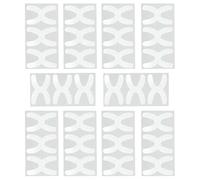 Shurzzesj Snoring Strips - Night Time Closed Mouth Patch - U-Shape Breathable Snoring Relief Patch Skin Friendly, Non-Woven Nighttime Snore Strips for Men and Women