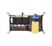 Shurzzesj Stroller Storage Caddy Accessories,Adjustable Organizer Net Storage | 600D Oxford Fabric Double-Layer Design Multi-Purpose Bag for Camping Outdoor Adventures Shopping