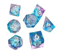 Shurzzesj Table Top Game Dice,Set Of Board Game Polygonal Dice | Tabletop Favors, Multi-Sided Dice Set For Parties Family Nights Friend Gatherings