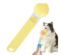 Shurzzesj Wet Food Stirring Spoon - Cat Feeding Supplies | Cat Claw Shaped Pop Dispense Feeding with Hunging for Cats, Kitten, Pets