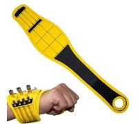 Shurzzesj Wrist Tool Belt - Magnetic Tool Belt with 9 Magnets | Tool Wristband, Wrist Strap, Cool Gadget for Holding Screws, Nails and Drill Bits