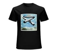 SHUSI Mike Oldfield Tubular Bells Mens Cotton Tshirt Size M Black