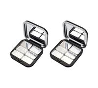 Shut Cosmetic Storage Boxes Makeup Holder Matte Finish Empty Eyeshadow Palette for Purse or Travel Travel Friendly Cosmetic Storage