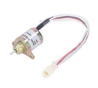 Shut Off Solenoid Valve, Fuel Stop Solenoid Valve for Excavator Engine, 1503ES-12S5SUC5S DC 12V Valve with Aluminum Alloy Body for Hyundai R55 R60-7 R80-7 Komatsu