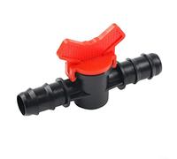 Shut-off Valve Ball Valve Connector PE Pipe PN4 Drip Hose 16 20 25 Mm(20mm x 20mm)