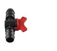 Shut-Off Valve Ball Valve Connector PE Pipe PN4 Drip Hose 16 20 25 Mm Watering Socket Through Valve(25mm x25mm)