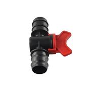 Shut-Off Valve Ball Valve Connector Plug PN4 Drip Hose 16 20 25 Mm Garden Watering Socket Through Valve(25mm x25mm)