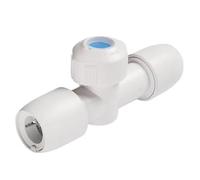Shut-Off Valve HOT/Cold 15MM, Demounting with The HepKey System, Suitable for Domestic Hot & Cold Water Systems, 5 in Pack