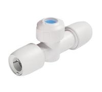 Shut-Off Valve HOT/Cold 15MM, Demounting with The HepKey System, Suitable for Domestic Hot & Cold Water Systems, 1 in Pack