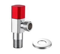 Shut Off Valves Quick Installation & Drips Frees Turn Angle Valves Leaks Proof for Kitchen Bathroom & Toilet Water Control Industrial Grade Shut Off Water Control Easy Installation