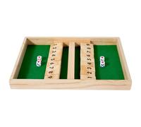 Shut the Box Game Wooden,Wooden Funny Learning Toys | Kids Number Learning Board Game - for Kids Family 2-4 Player Home Bar Party Travel Classroom Camping Picnic