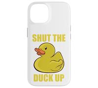Shut the Duck Up! Rubber Duck Bathtub Case for iPhone 14