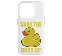 Shut the Duck Up! Rubber Duck Bathtub Case for iPhone 14 Pro