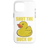 Shut the Duck Up! Rubber Duck Bathtub Case for iPhone 16 Pro Max
