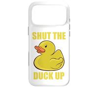 Shut the Duck Up! Rubber Duck Bathtub Case for iPhone 17 Pro Max