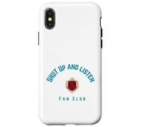 Shut Up And Listen Fan Club Genovia Fans Case for iPhone X/XS