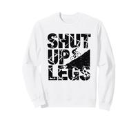Shut Up Legs Mountain Biker Uphill Climb Cycling Sweatshirt