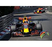 Shutterblade Max Emilian Verstappen - RedBull F1 Team - Monaco 2017 (A1 SATIN POSTER)