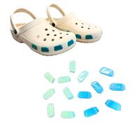 SHUTTERZ 14 Pack Colored Shoe Charms, Compatible with Classic Crocs, Crush Crocs and All Terrain Crocs, Functional Charms for Girls, Boys, Kids, Teens, Men, Women, Urethane, No Gemstone