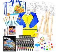 Shuttle Art 69 Pack Kids Paint Set, Art Set for Kids, Complete Paint Supply