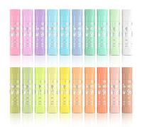 Shuttle Art Tempera Paint Sticks for Children, 20 Pastel Colours, Washable Gouache Tempera Paint Sticks for Kids, Twistable, Mess-Free, Fast Drying, Work Great on Paper Wood Glass Ceramic Canvas